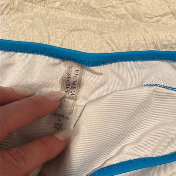 Victoria's Secret Blue Twist Bandeau Bikini Set - Picture 2 of 3